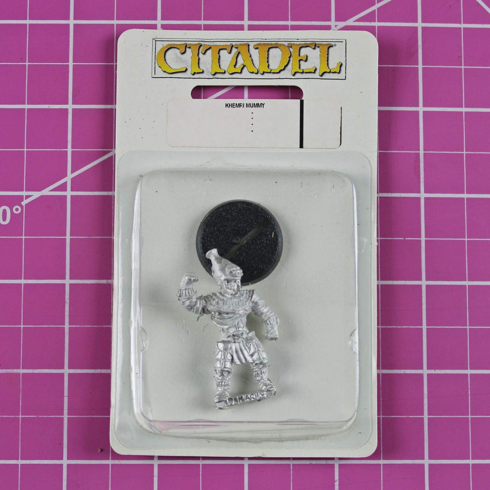 CLASSIC Blood Bowl Khemri Mummy NIB Metal Games Workshop Bloodbowl Tomb Guardian
