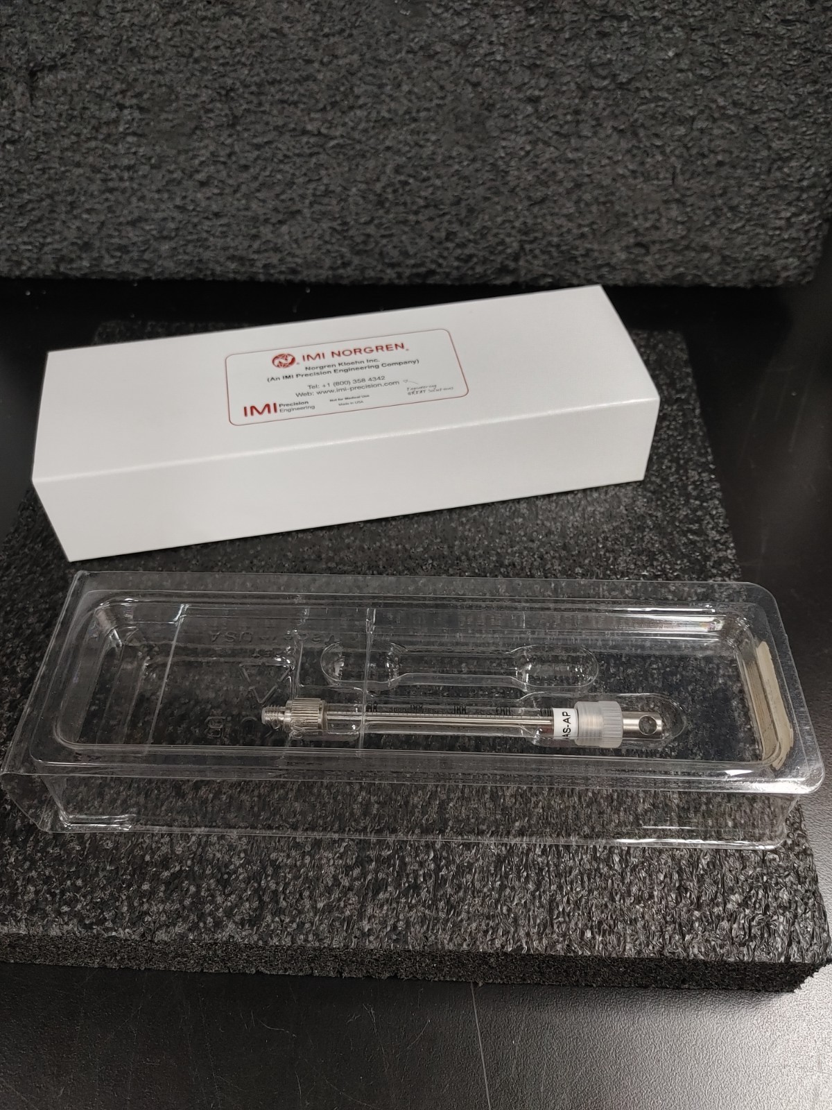 IMI NORGREN KLOEHN 3000 Series 250µL Gas Tight Manual Syringe