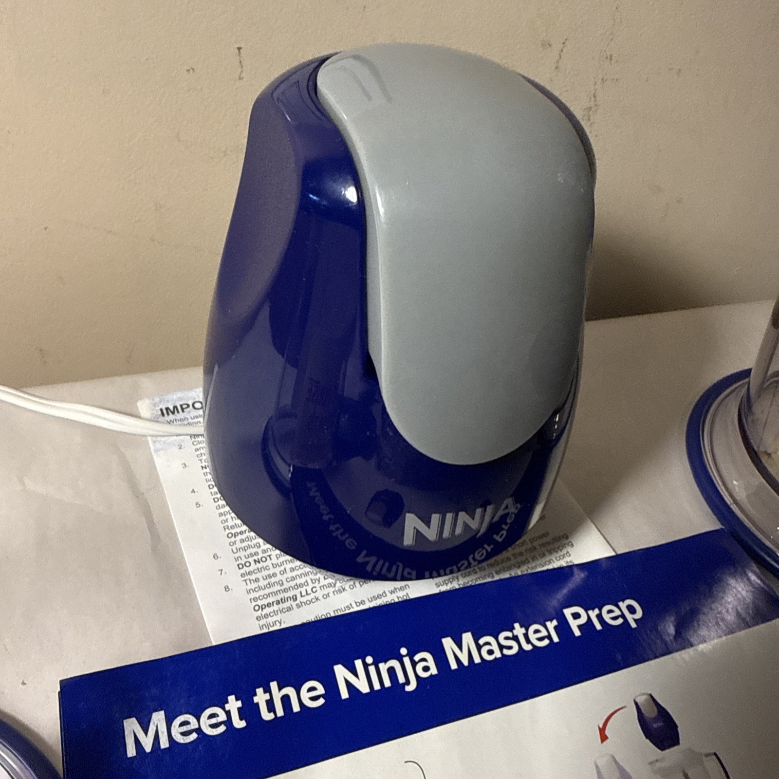 Ninja Master Prep QB900W 30 Blue