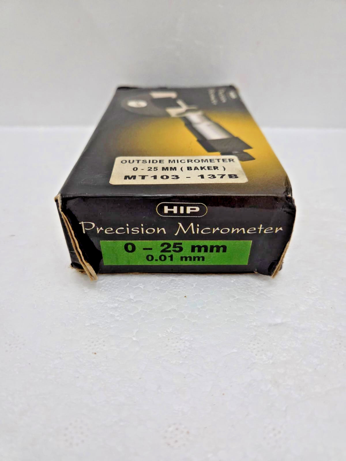 Baker MT103 - 137B Precision Outside Micrometer 0-25mm / 0.01mm Grad