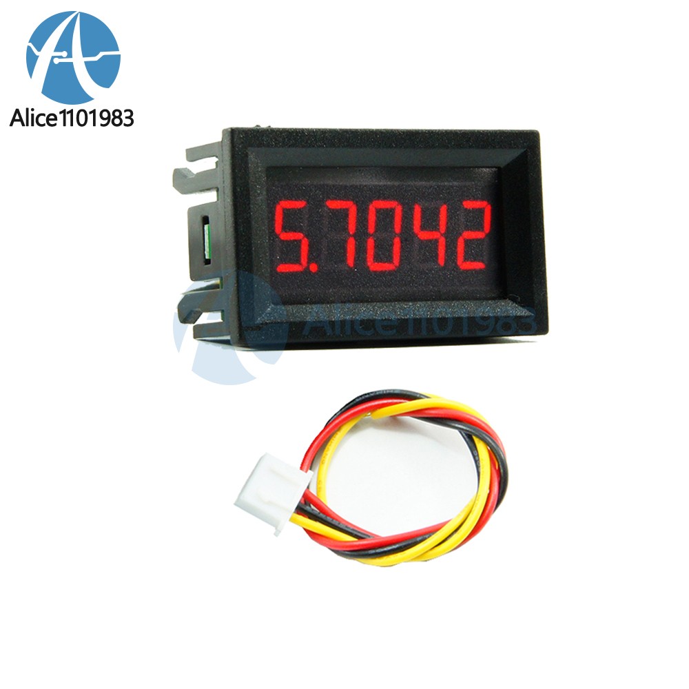 DC0-33V 0.36 inch LED Display Three-wire Five-digit High-precision Voltmeter