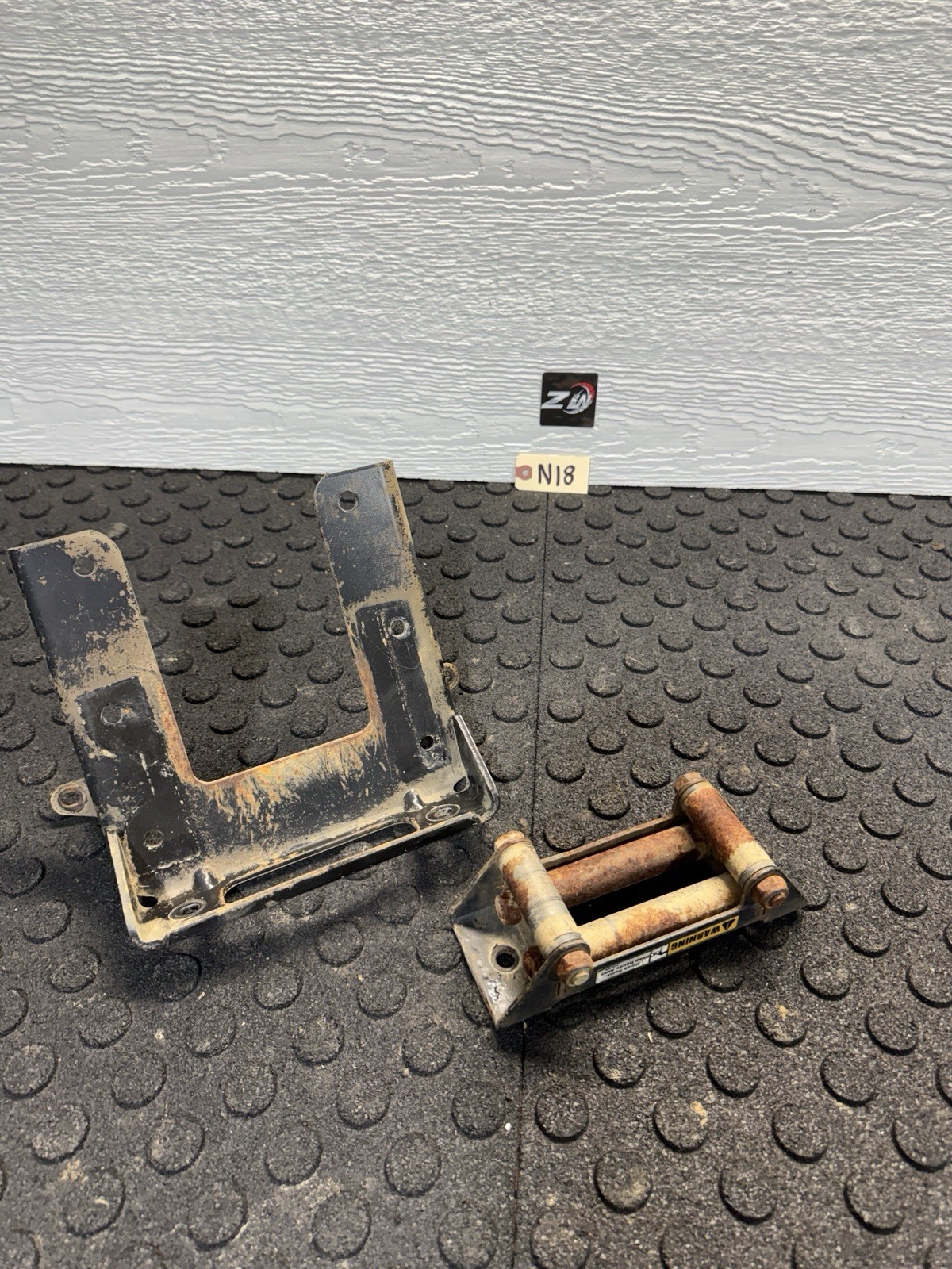 2012 Can Am Commander 1000 xt Winch Mounts