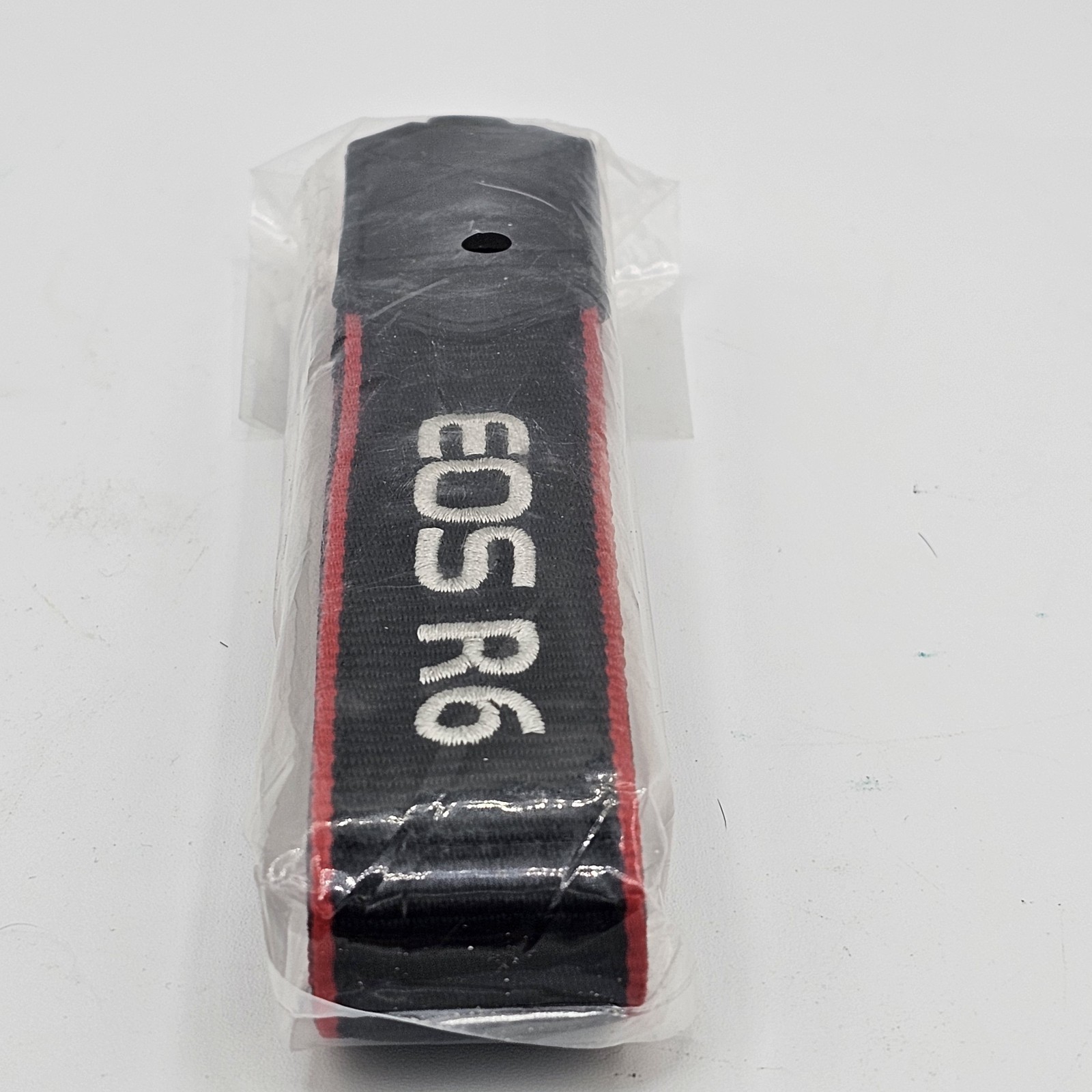 Canon EOS Camera Neck Strap, Genuine, Black/Red - New In Package