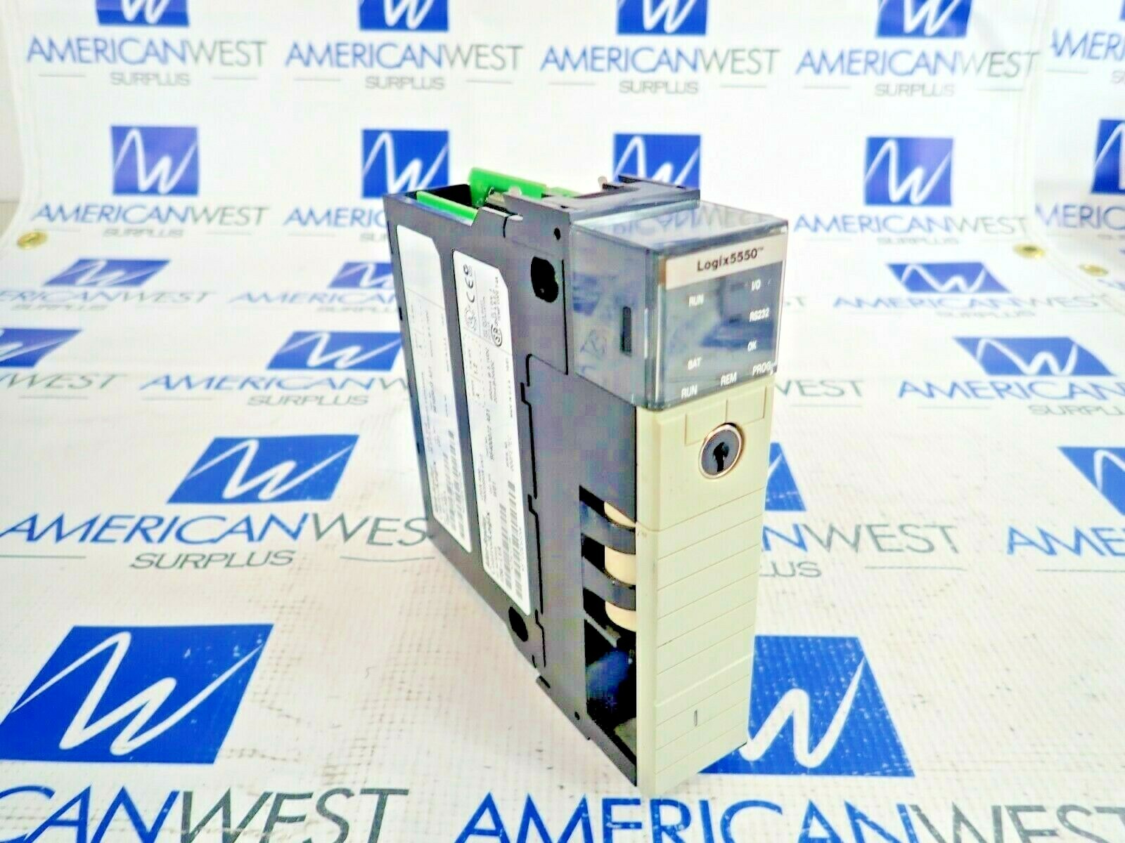 ALLEN BRADLEY 1756-L1/A LOGIC 5550 PROCESSOR UNIT 1756-M2/A 1M BYTE MEMORY EXPAN