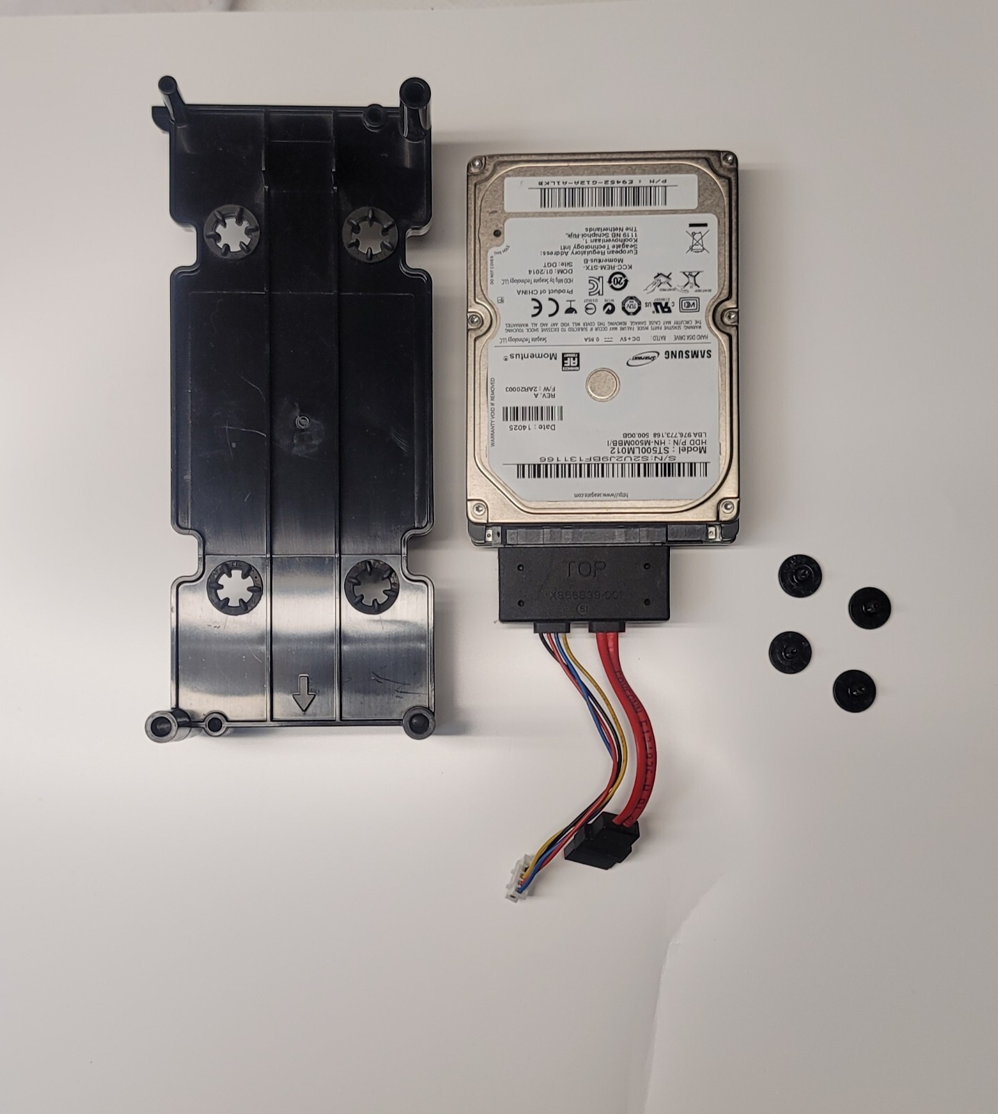 Xbox One 500 GB Hard Drive Caddy , Connector Cable Complete Assembly *QTY