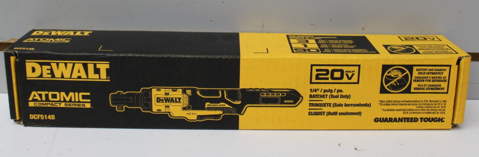 Dewalt DCF514B Atomic 20V Brushless 1/4 Ratchet  Free Shipping