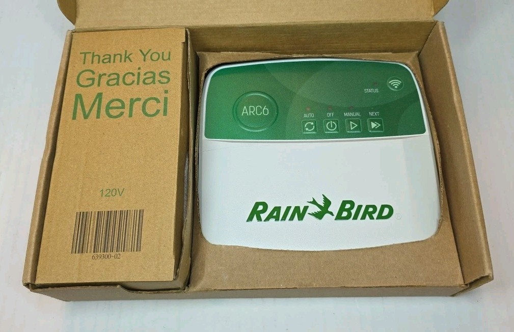 Rain Bird ARC6 6-Zone App Based Residential Smart Irrigation Controller Open Box