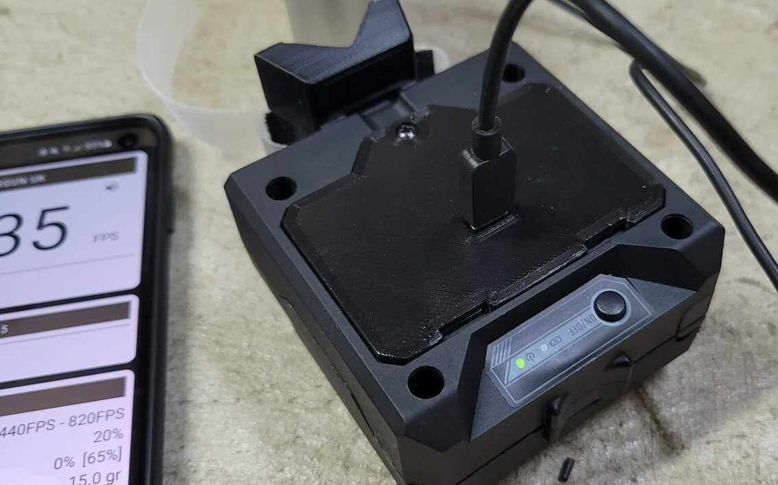 FX Wireless Radar Chronograph Micro USB Adaptor Kit. NO MORE BATTERY!