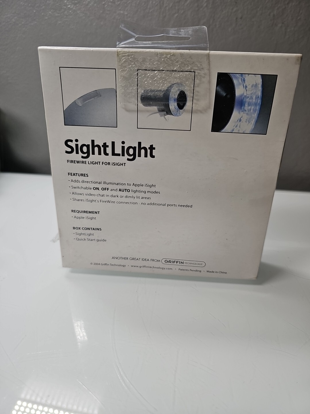 Griffin Technology SightLight Firewire Light For iSIGHT Camera Mac