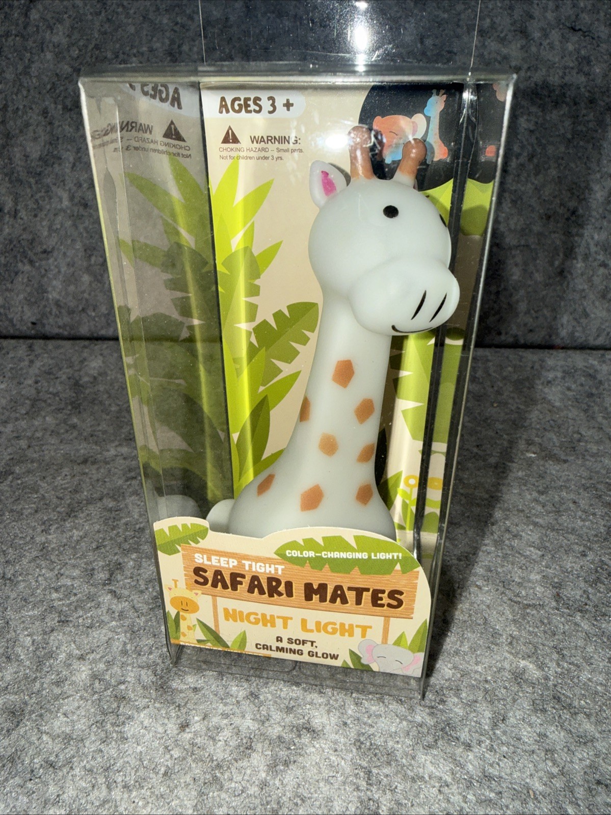 Color-Changing Giraffe Safari Mates Night Light Sleep Tight New
