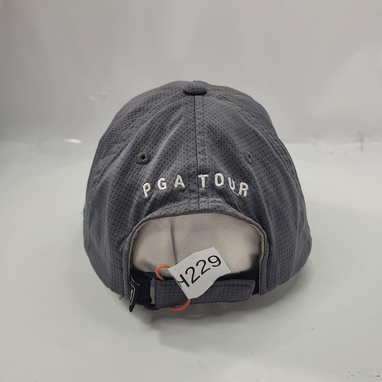 PGA Tour Airflux Women's Golf Cap Hat Hook & Loop Gray