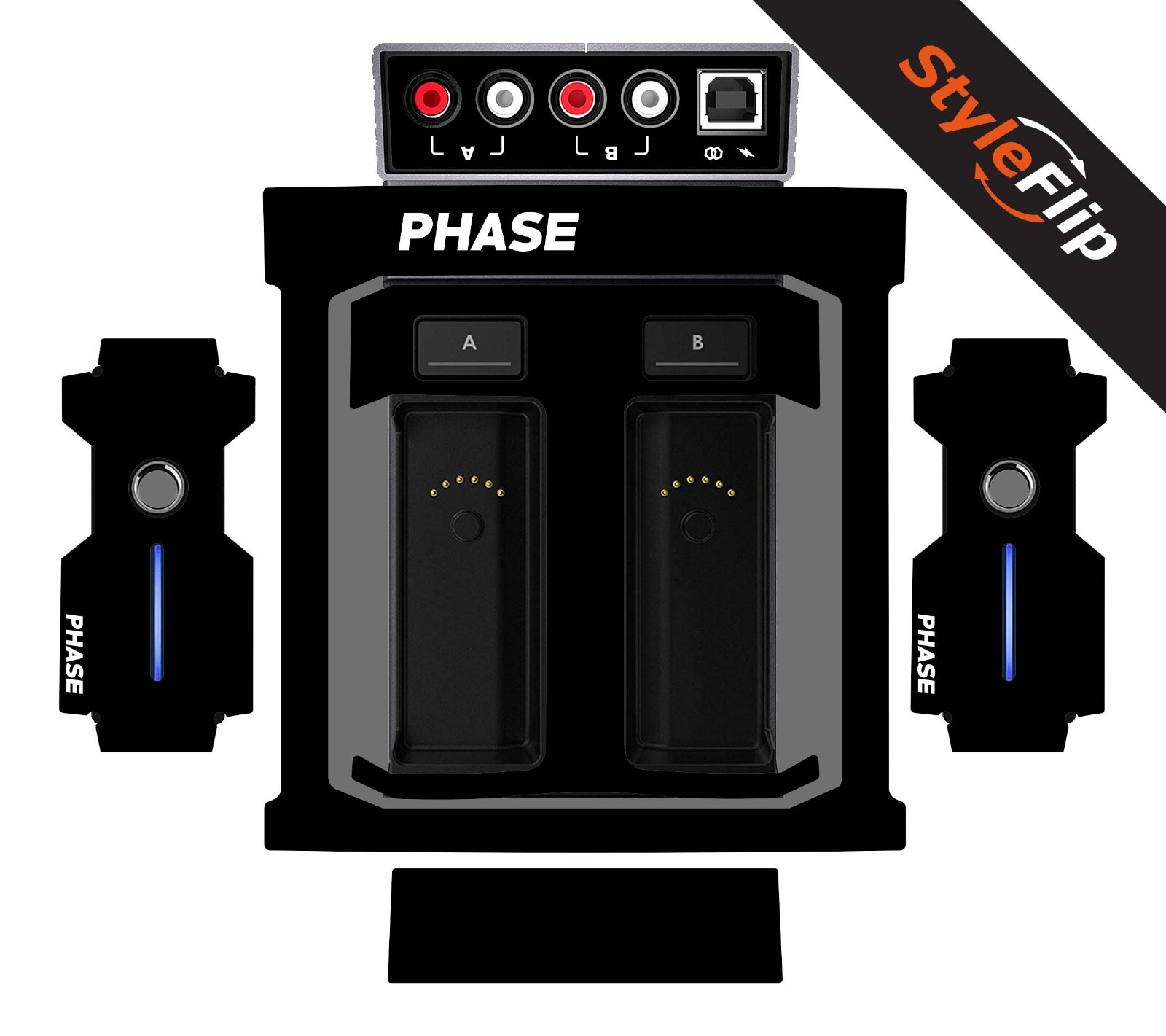 MWM Phase Skins | Black | Protective Decal | StyleFlip Skins