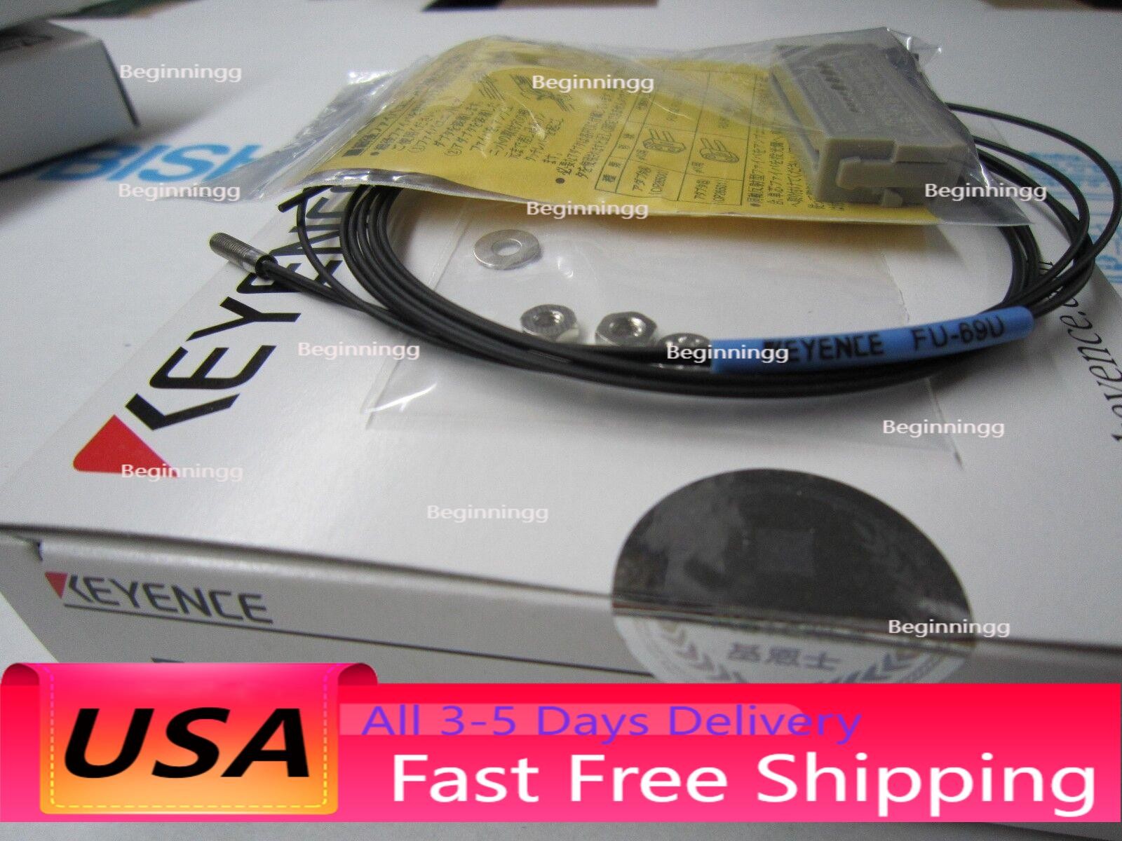 1PCS Keyence FU-69U Fiber Optic Sensor New In Box US Free TAX  US Free TAX