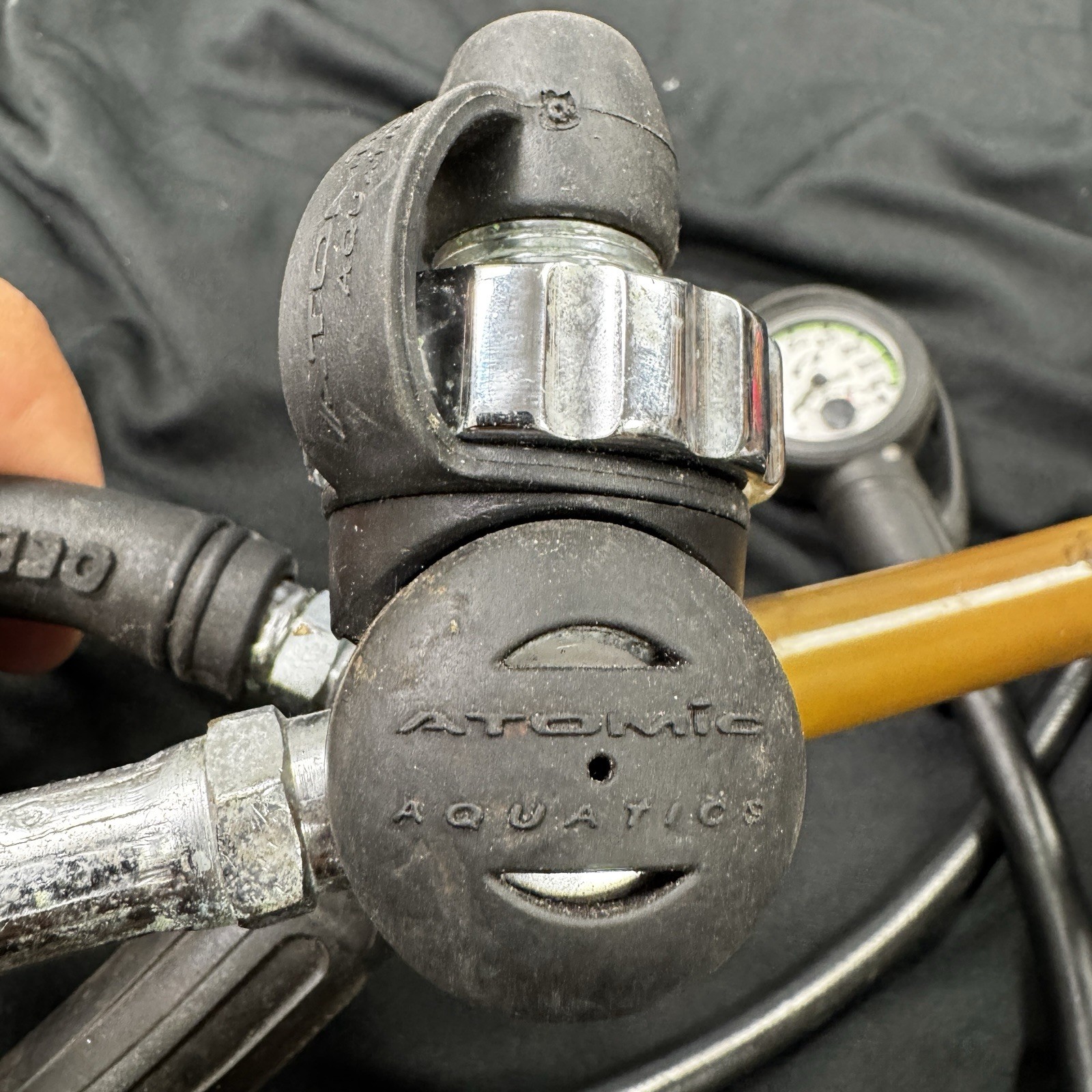 Scuba Regulator Set, Atomic Aquatics Z2 Oceanic Alpha Octopus Untested