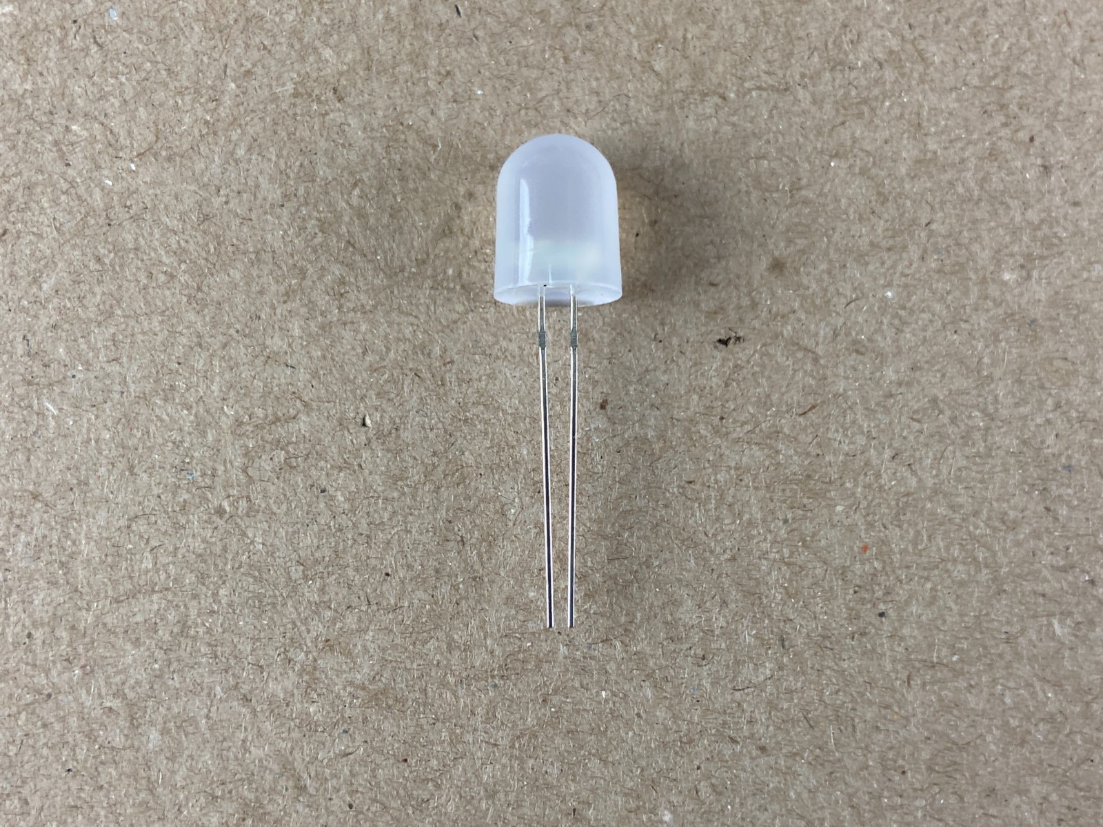 1 New FROSTED 10mm White 8v 12v Grain-of-Wheat LED Light 10v Lamp Bulb Bare Wire