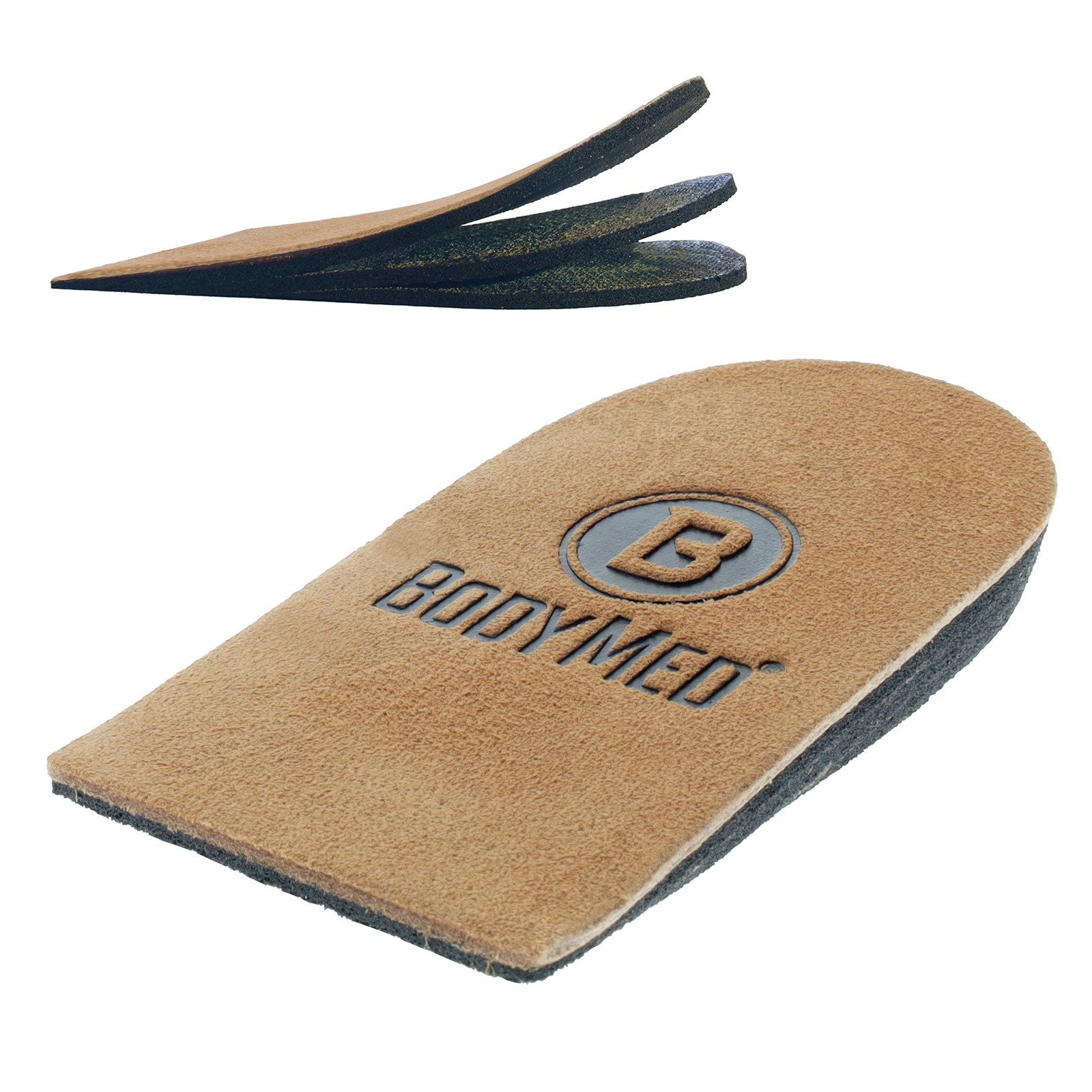 BodyMed Adjustable Heel Lift for Men and Woman, Large (1-Pack) - Non-Slip