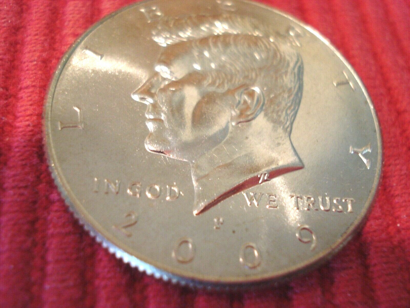 2009 P Kennedy BU Half Dollar Flashy with low shp