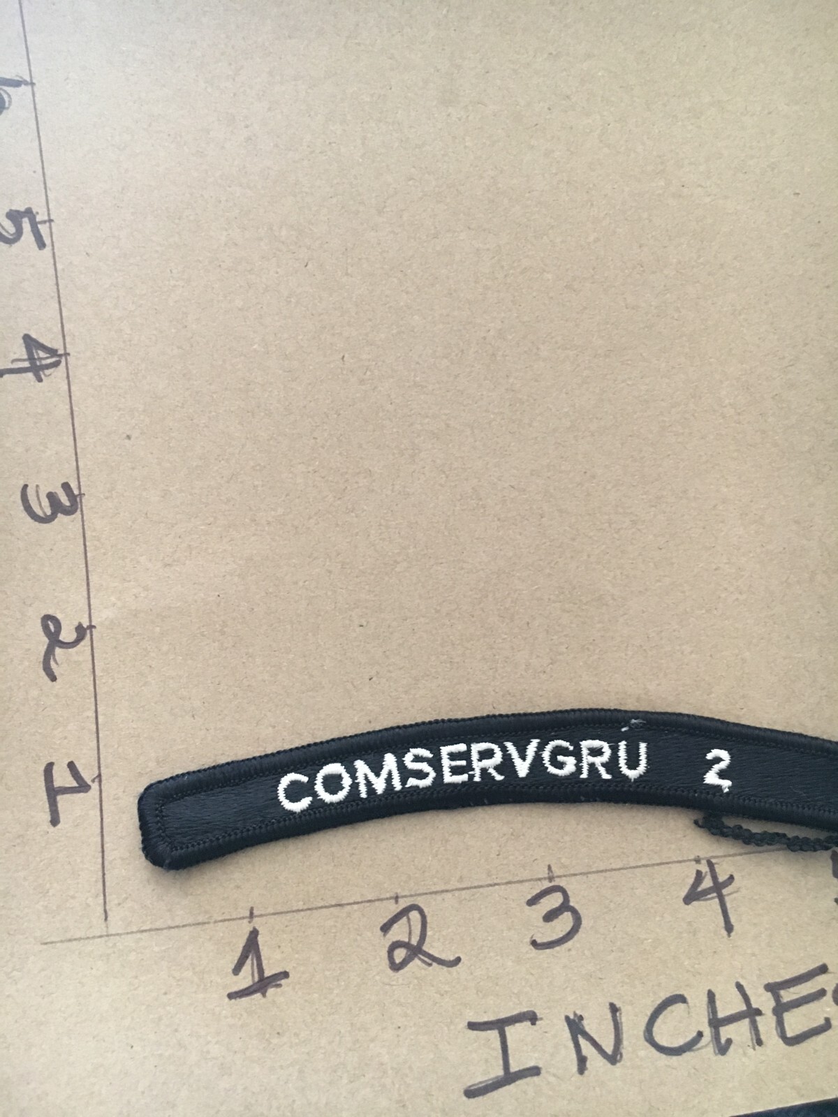 US NAVY SHOULDER STRIP TAB rocker Patch COMSERVGRU2