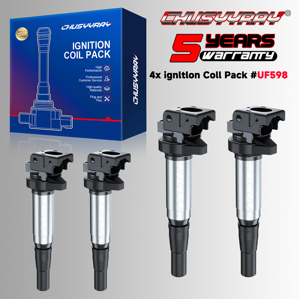 4X Ignition Coils FOR 2007-16 Mini Cooper Countryman Paceman 1.6L L4 UF598