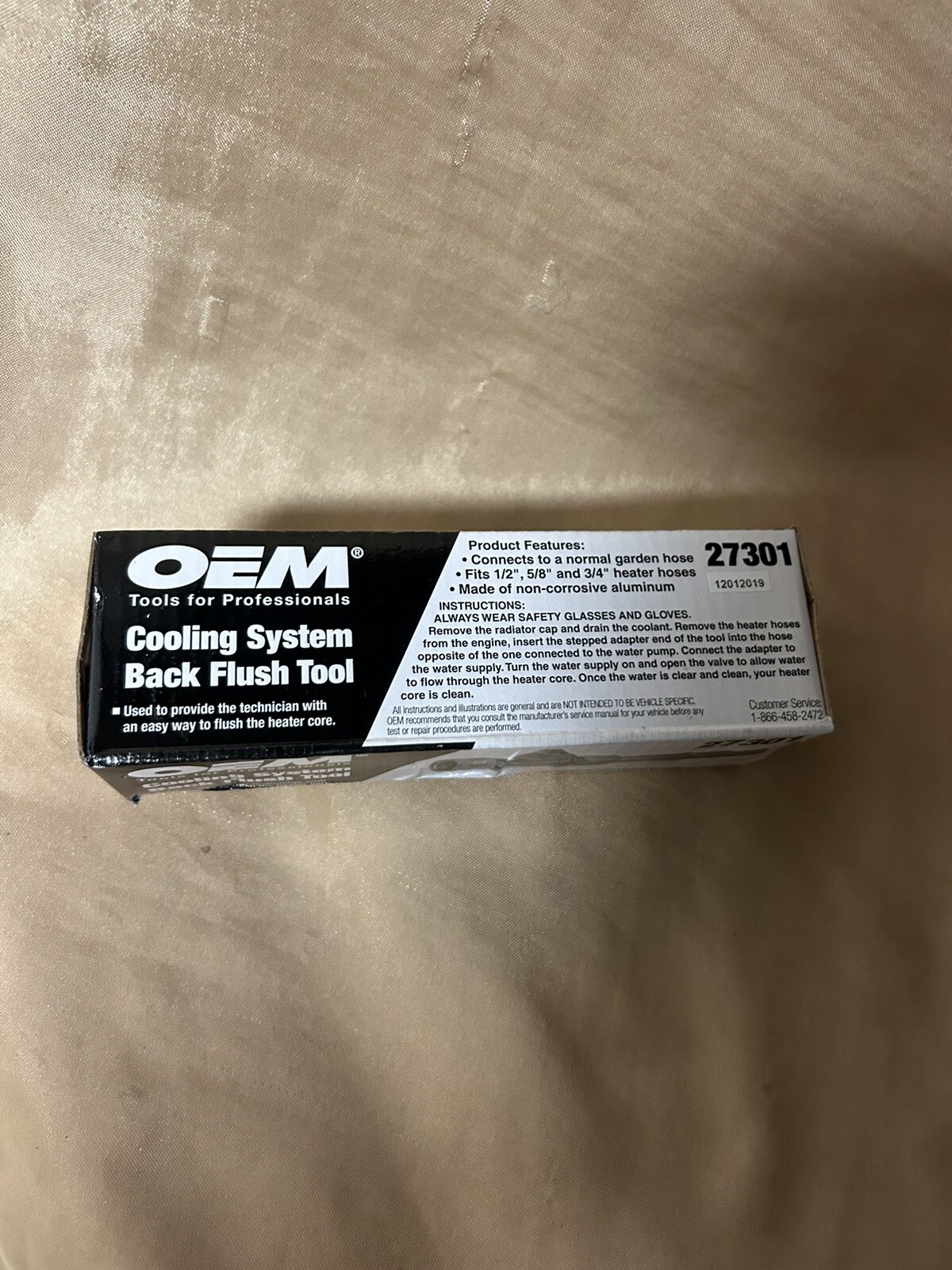 OEM Cooling System Back Flush Tool