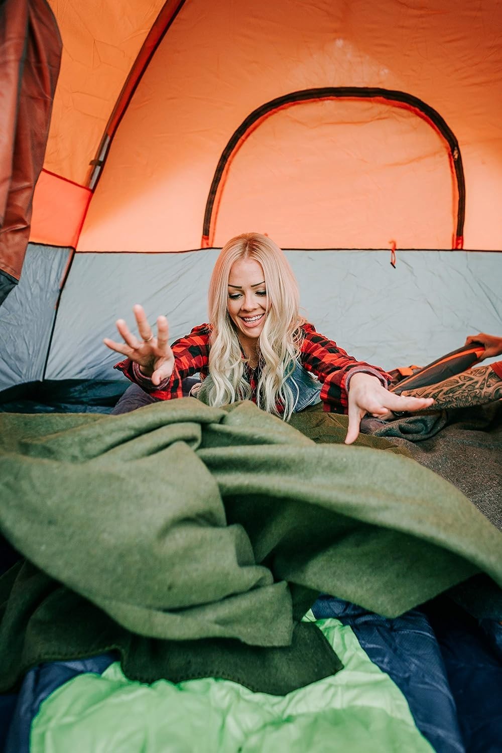 Wool Blend Camp Blankets
