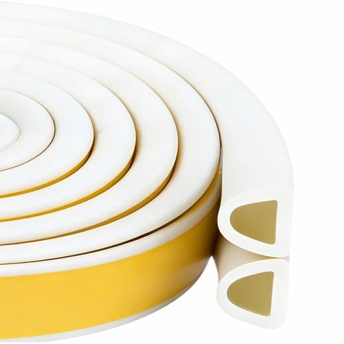 Weather Stripping Seal Strip Tape, Doors Windows Frame Self 32.8Ft White