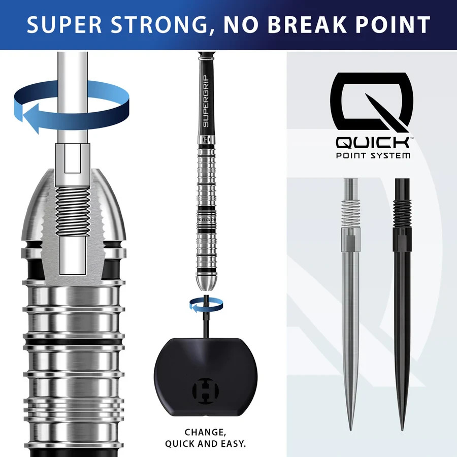 HARROWS QUICK POINT BLACK 30mm