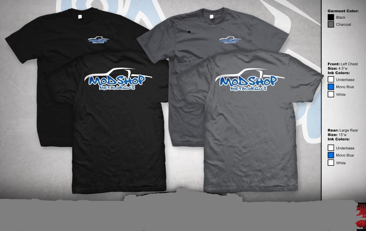 Modshop Metalwerks Logo T shirt