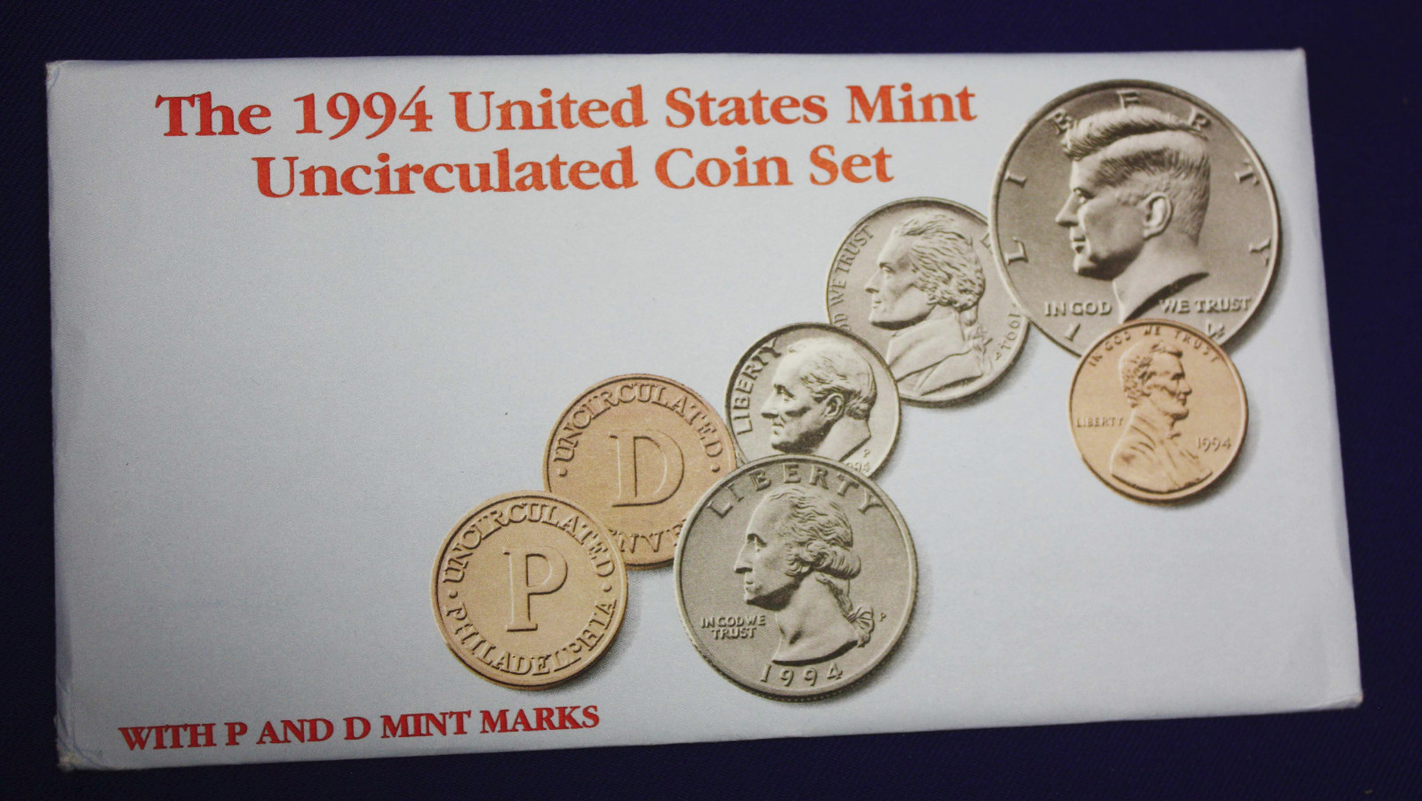 1994 Mint SET AS ISSUED BY U.S. MINT UNCIRCULATED Genuine U.S.