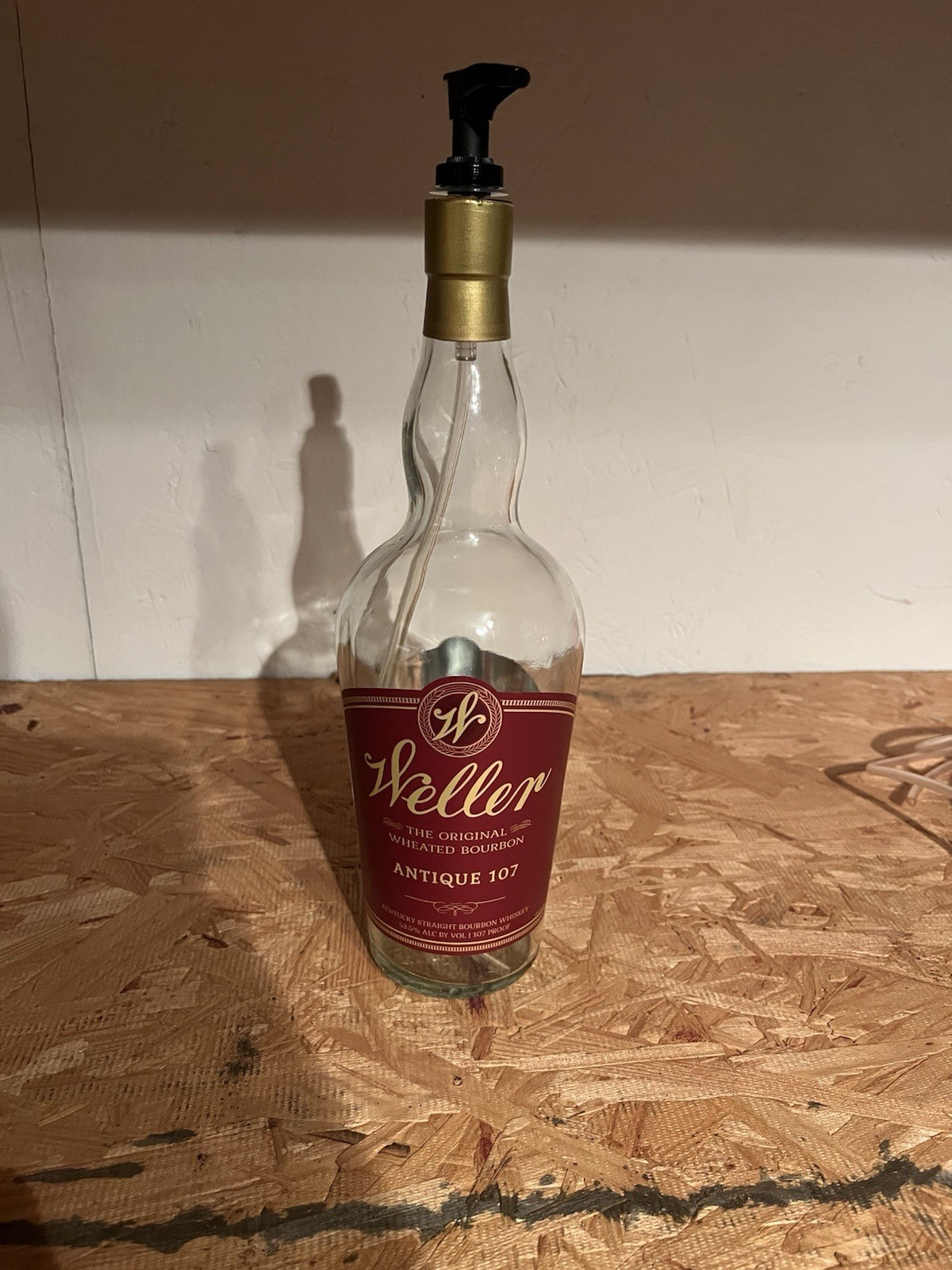 Weller 107 Soap Pump And Bottle 750ml Empty