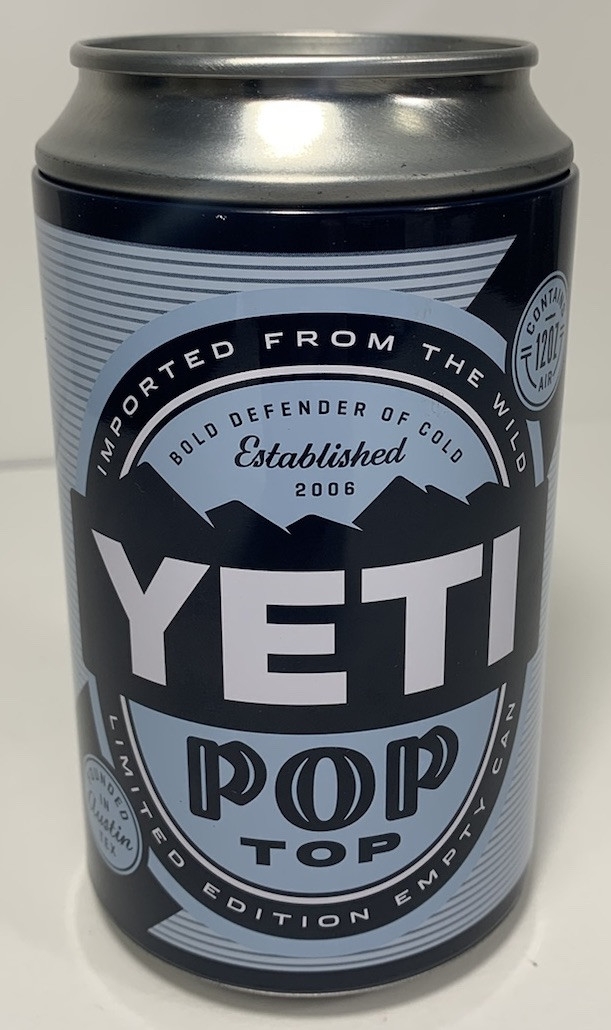 YETI Pop Top Limited Edition Empty Secret Stash 12 Oz - Unused/New - FAST SHIP!!