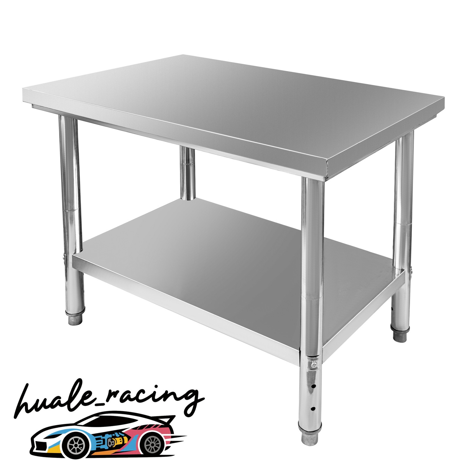 New Commercial Kitchen Prep & Metal Work Table Stainless Steel 900x600x800 mm