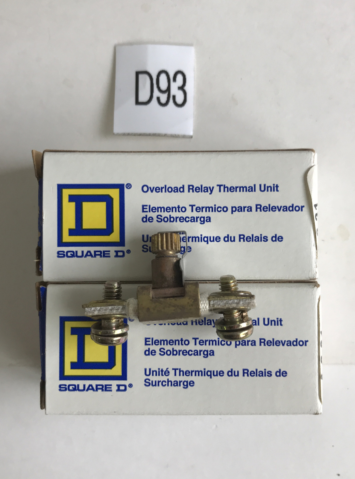 *LOT OF 2* Square D A2.31 Overload Relay Thermal Unit