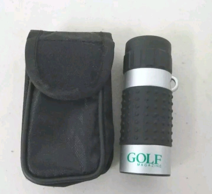 GOLF MAGAZINE GOLF SCOPE 7 X 18 MINI MAGNIFIER Monocular Spotting Scope