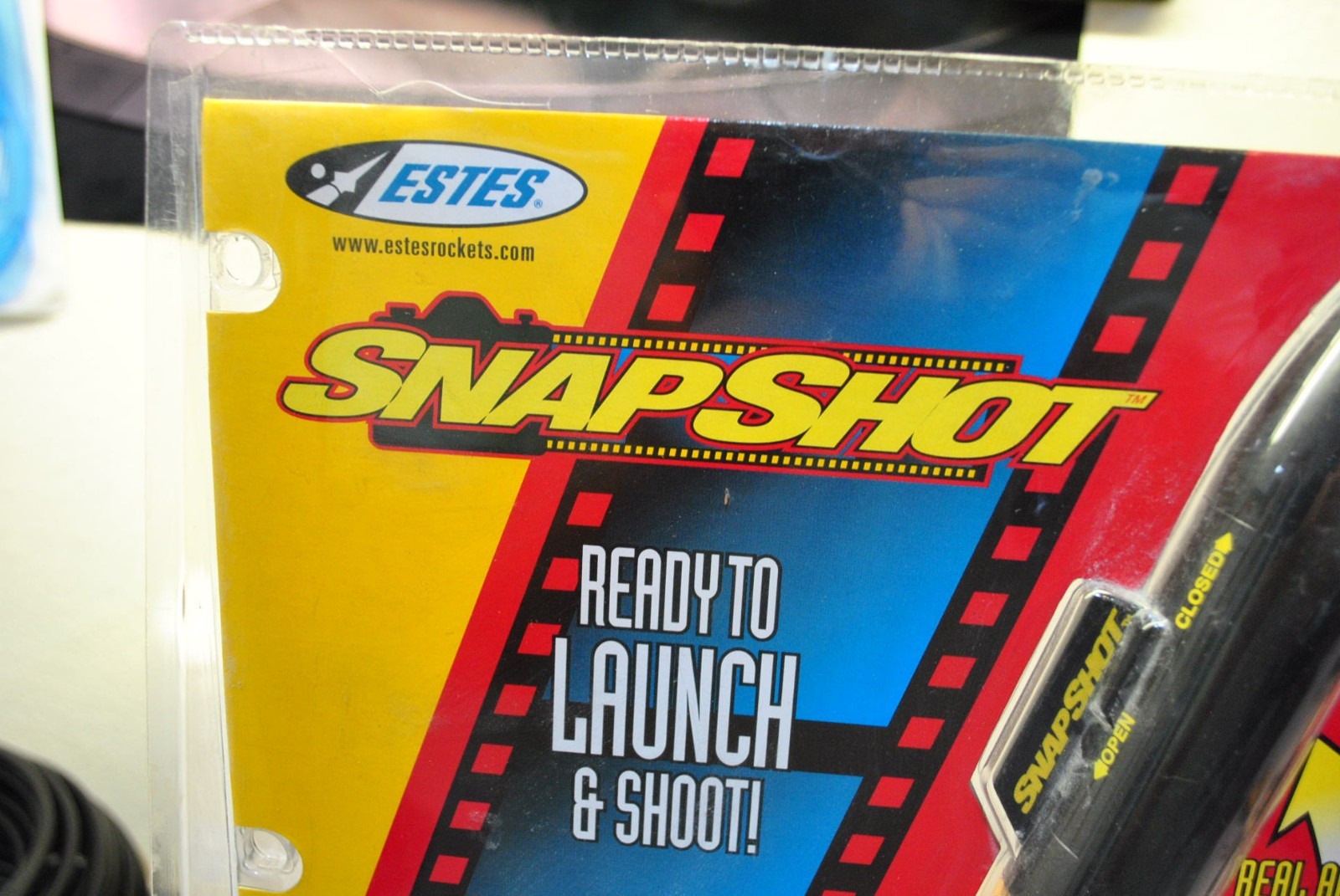 ESTES Snaphot Aerial Camera Model Rocket Start Set NEW No Engines. Nice!