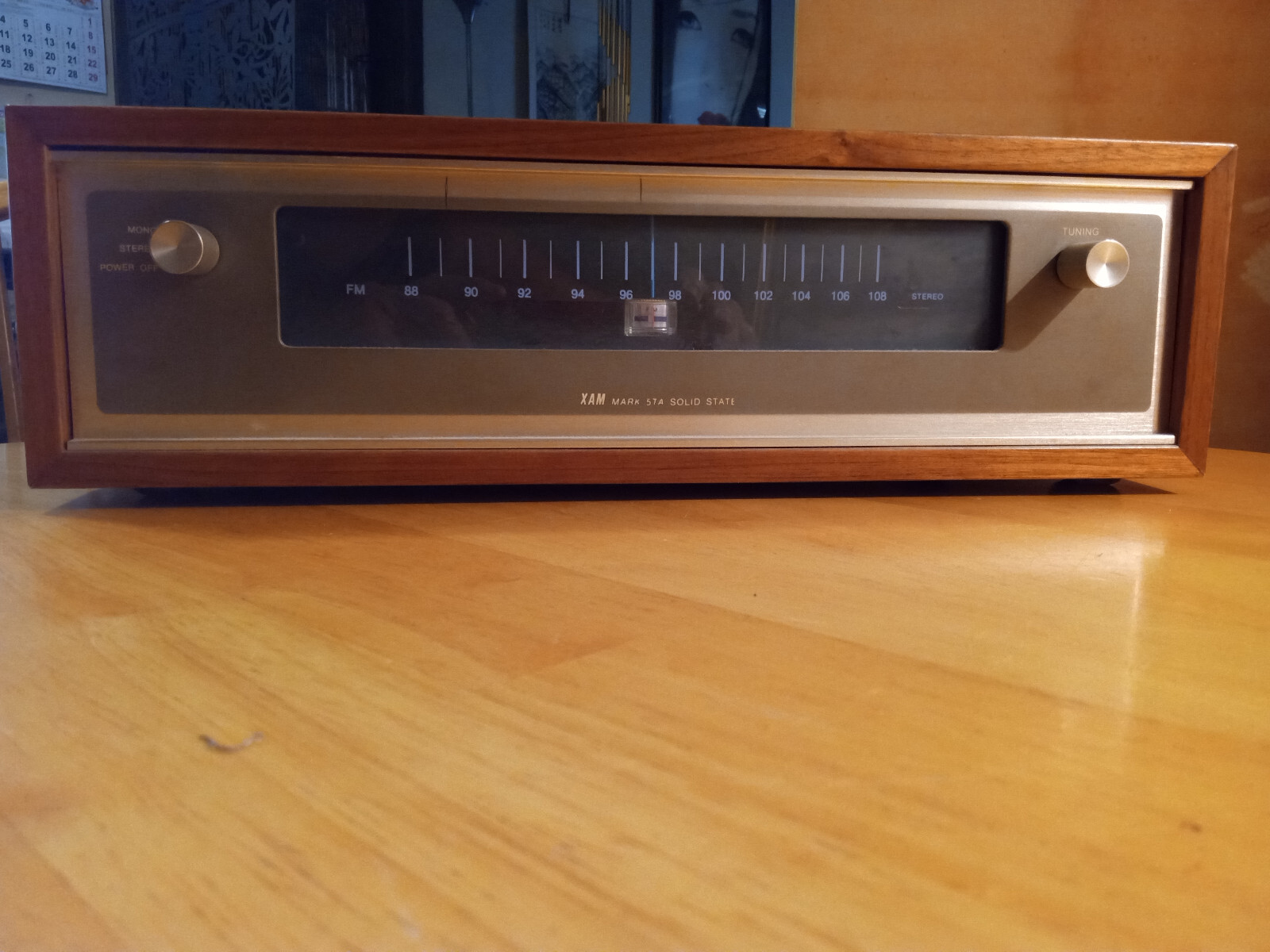 *REDUCED* Amplifier - XAM Mark 5TA Soild State FM Stereo Tuner-1960's - Operates