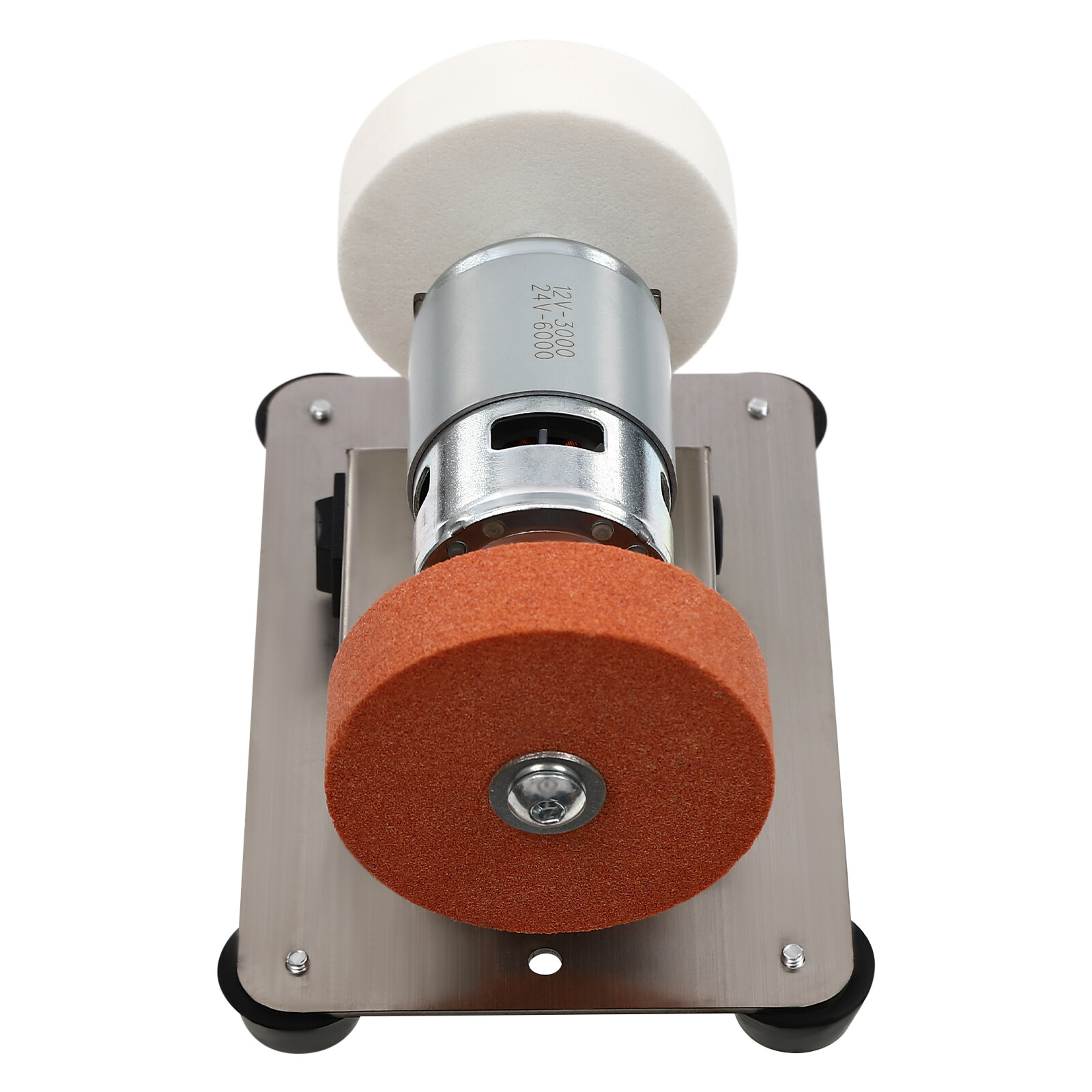 Electric Benchtop Grind Sander Adjustable Variable Speed Table Grinding Machine