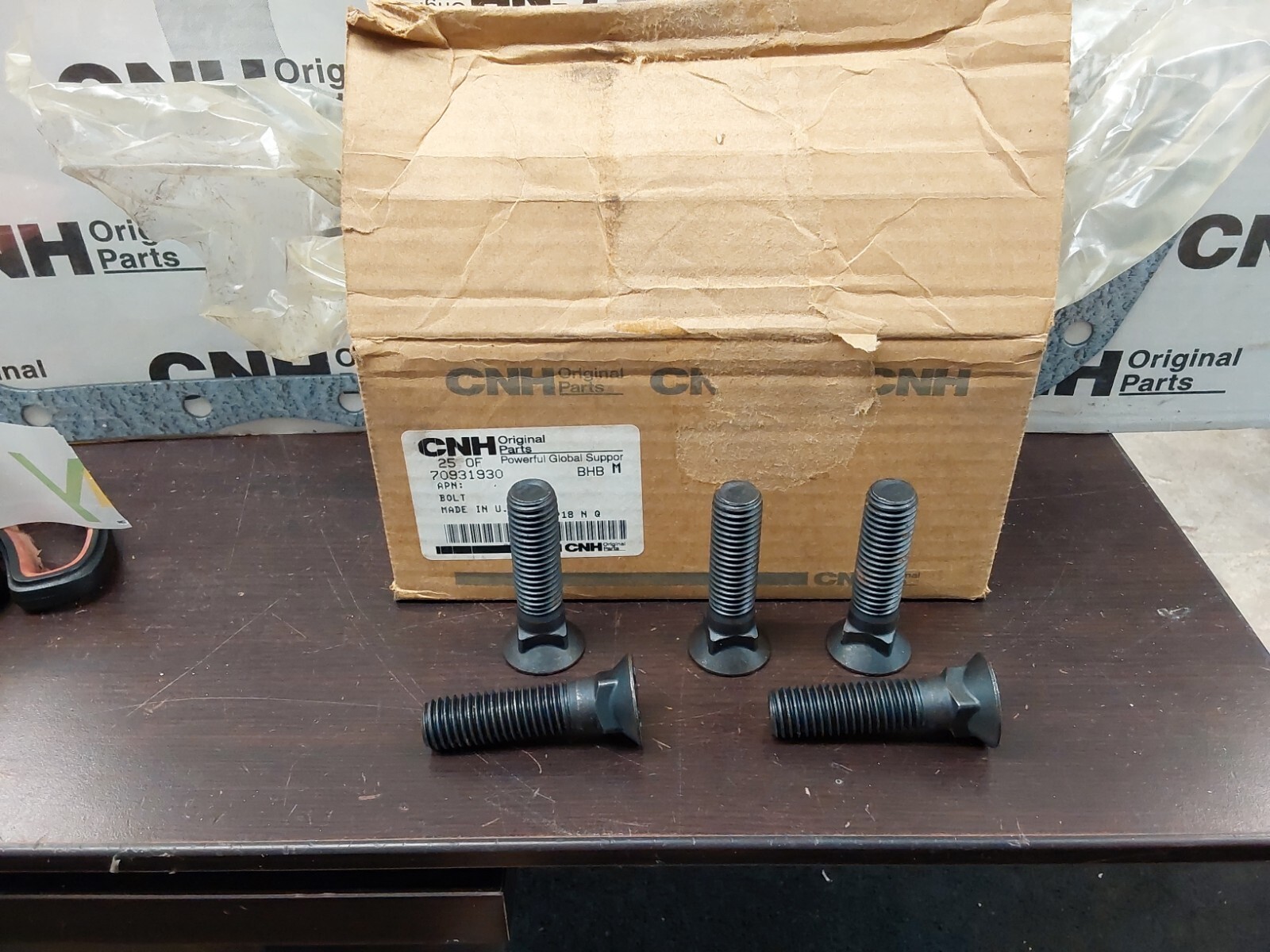 70931930 NEW PLOW BOLT FOR NEW HOLLAND LOT OF 6 FITS 323 MODELS SHIPS FREE!