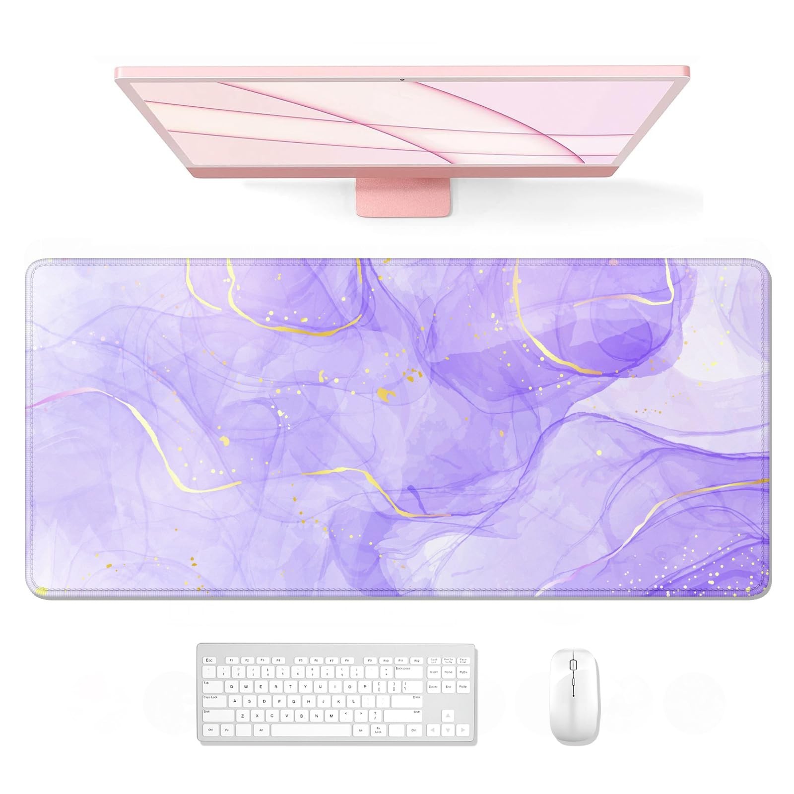 Auhoahsil Large Mouse Pad, XXL Gaming Mousepad, Desk Mat for Desktop, Thick R...