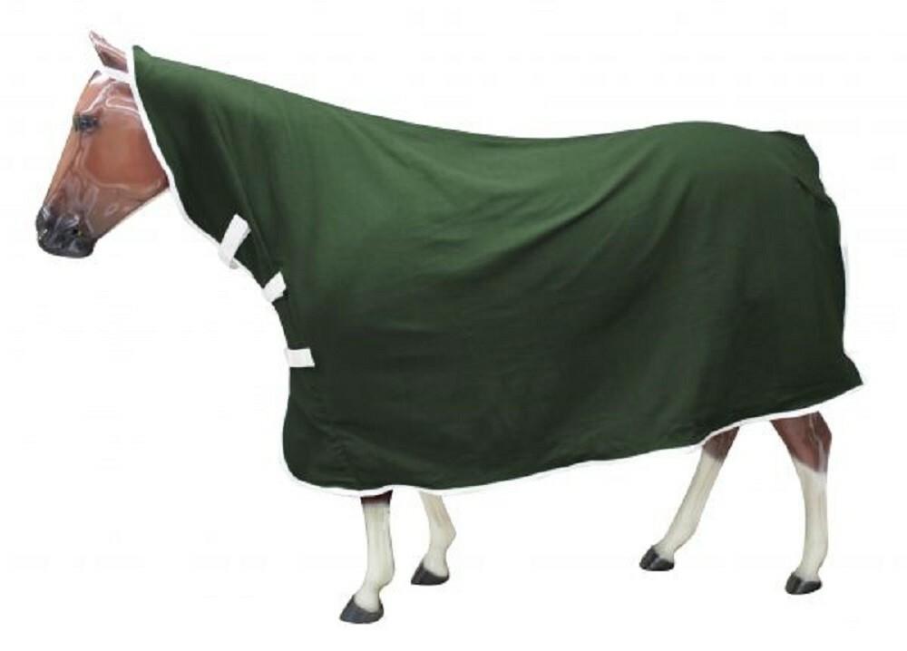 New! Showman 74" Medium Contoured POLAR FLEECE HORSE COOLER  in 4 COLORS!