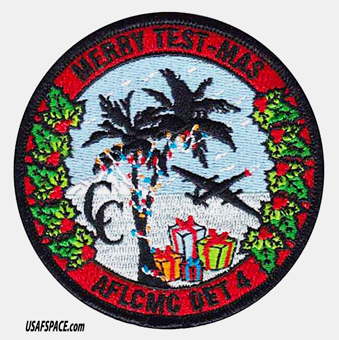 USAF AFLCMC DET 4 -MERRY TEST-MAS-U-2 FLIGHT TEST-DOD-WRIGHT-PATTERSON AFB-PATCH