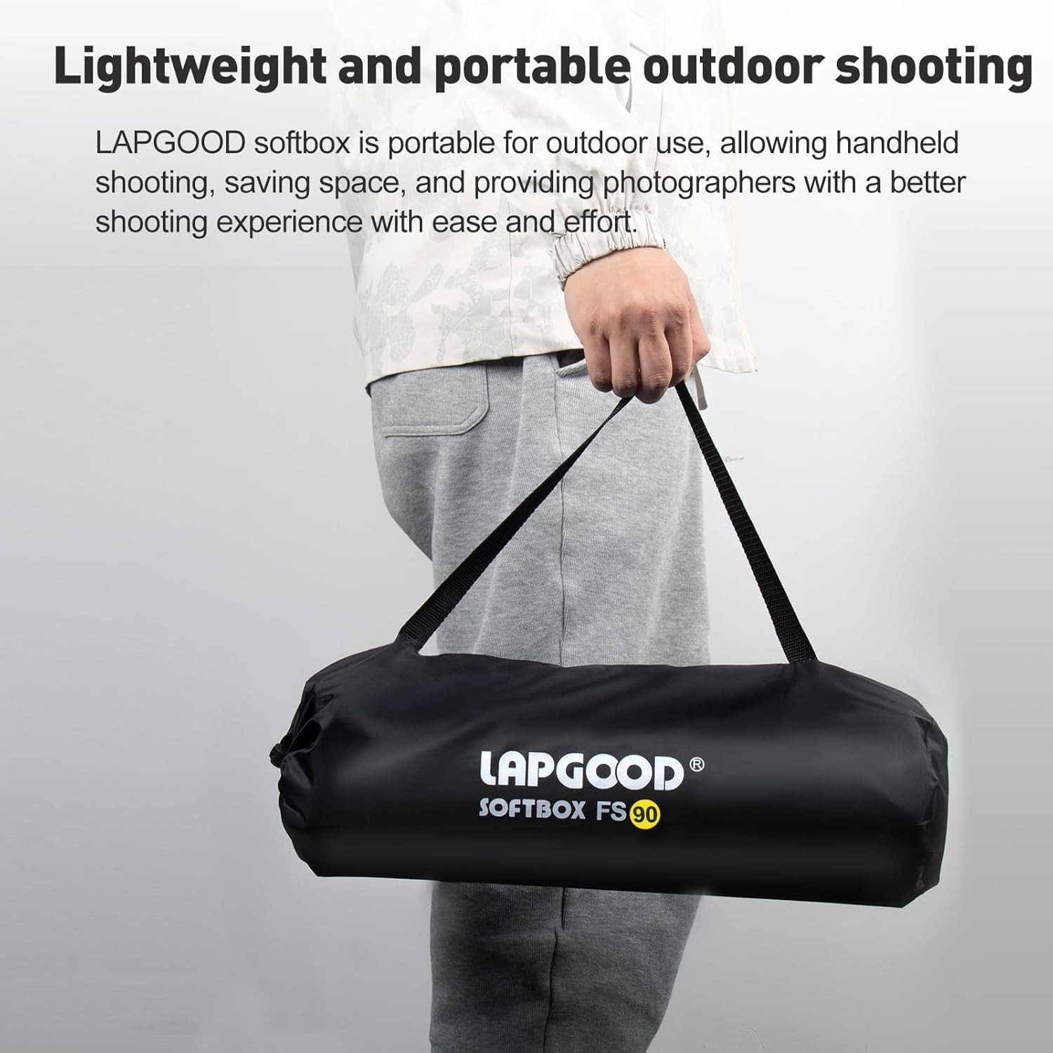 FS90 Softbox 90cm/35.5in Softboxes, Quick Release Foldable Softbox with Honey...
