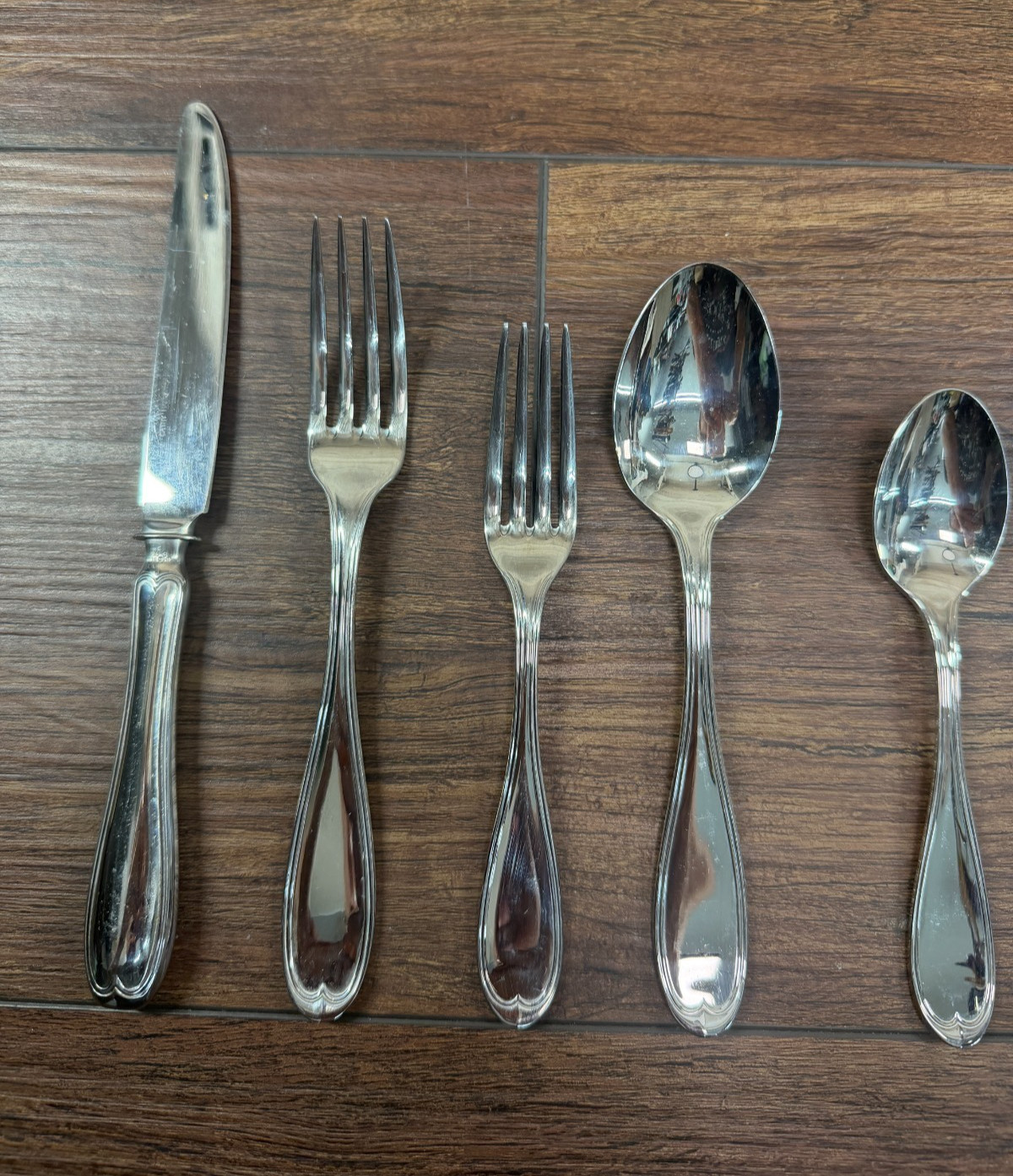 Mikasa Cathy Hardwick HARTSDALE Glossy Stainless Flatware - CHOOSE - MINT (183)