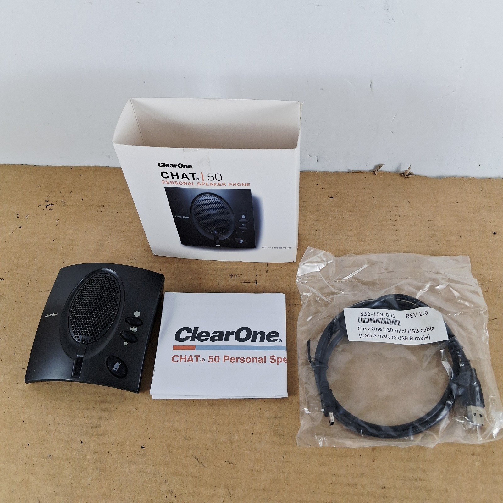 ClearOne Chat 50 USB Personal Speakerphone 910-159-001