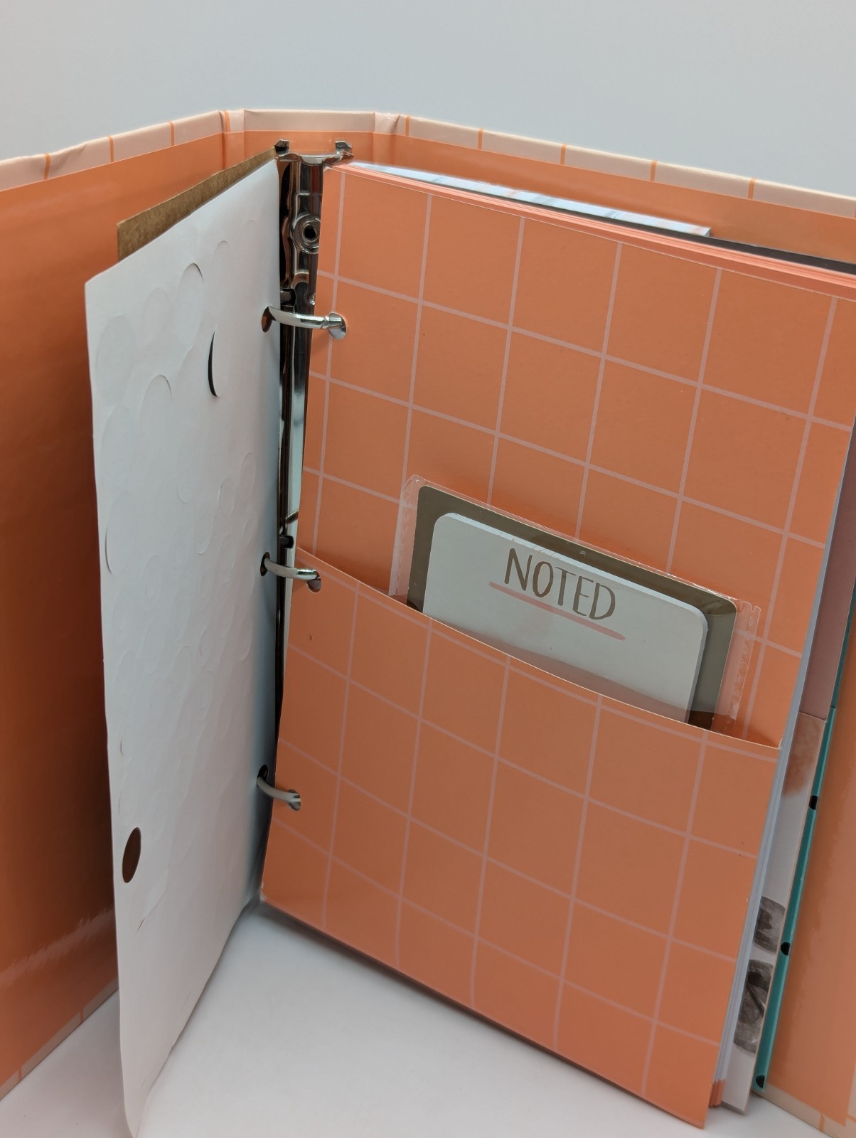 Day Planner W/Multiple Sections, Stickers, Sticky Notes, Pgs For Notes, Pockets