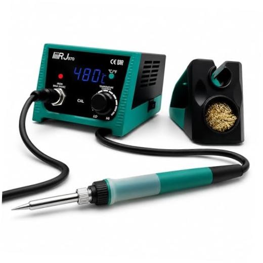 Digital Soldering Station 75W,Soldering Iron Station with LED RJ970