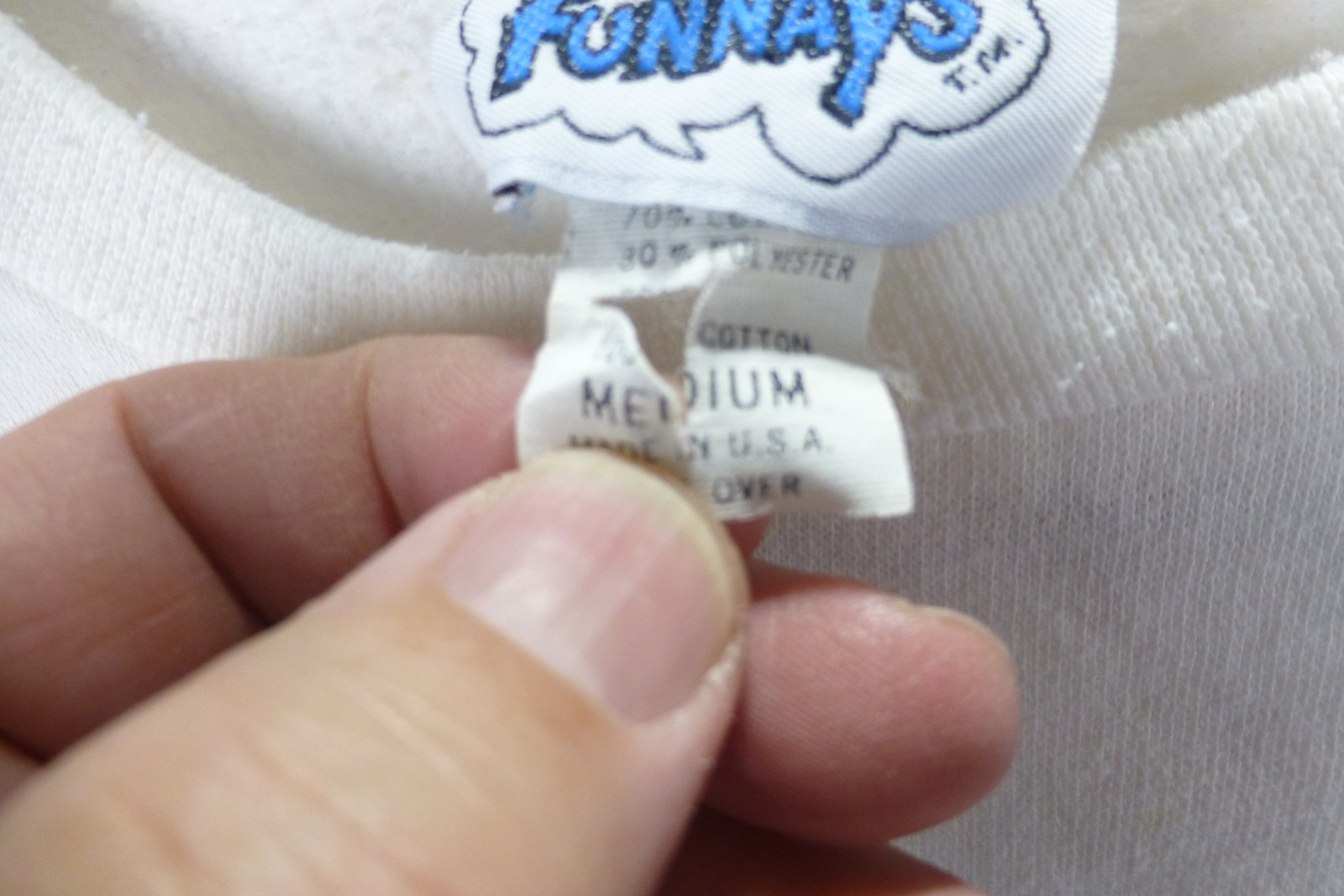 Vintage Hagar the Horrible Funnays Sweatshirt Whitewater Comic Strip Pullover G4