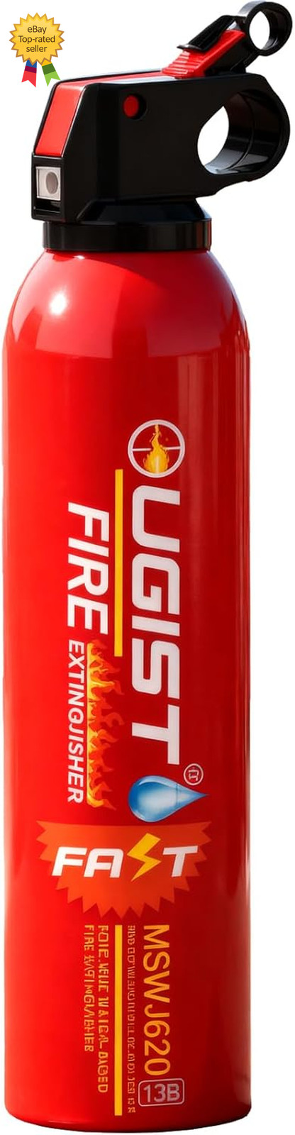 Small Portable Fire Extinguisher for Home and Kitchen 21Oz Each 1 Pack  Water
