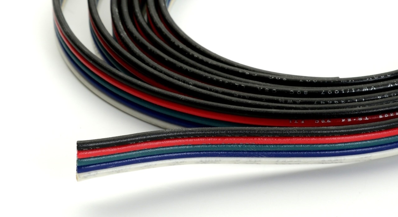 City Theatrical 6600 18 GA .5 Conductor Ribbon Cable (Price Per Foot)