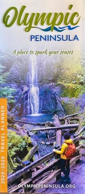 Map & Guide to the Olympic Peninsula, Washington, by Olympic Peninsula Organizat
